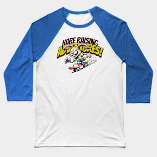 Hare Raising Adventures! Baseball T-Shirt
